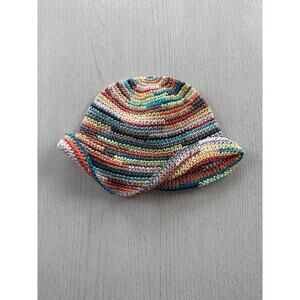 100% Recycled Paper Crochet Hat Upcycled Ecofriendly Natural Fibers